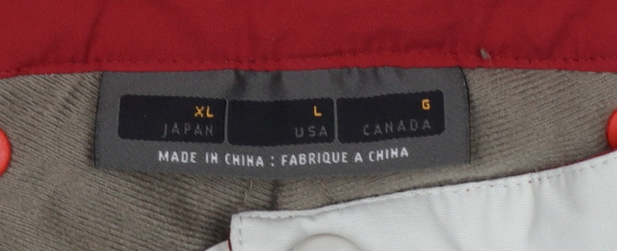 Bonfire Men's Grey Snow Pants Trousers Waterproof L Winter