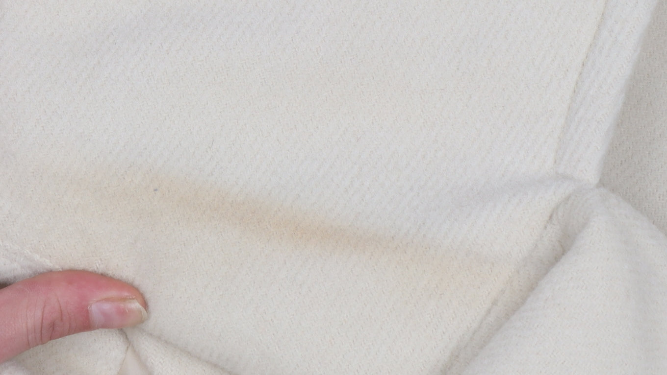 Marks and Spencer Women’s Ivory Wool Blend Long Overcoat Size 16