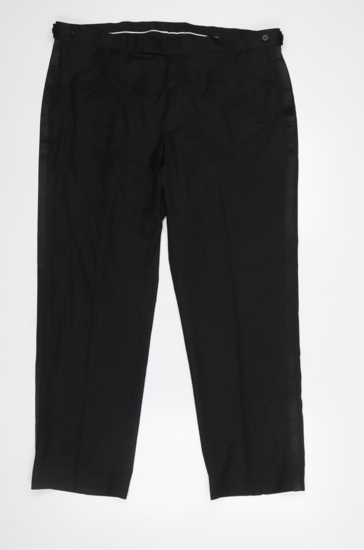Marks and Spencer Men’s Black Regular Fit Dress Pants 38S