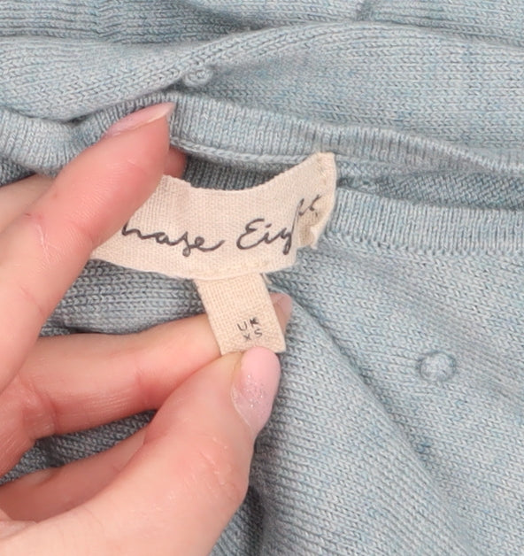 Phase Eight Women's Blue Relaxed Fit Knit Jumper XS