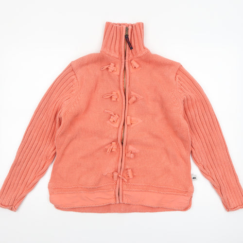Hublot Women’s Pink 2XL Full Zip Cotton Knit Jumper