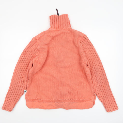Hublot Women’s Pink 2XL Full Zip Cotton Knit Jumper