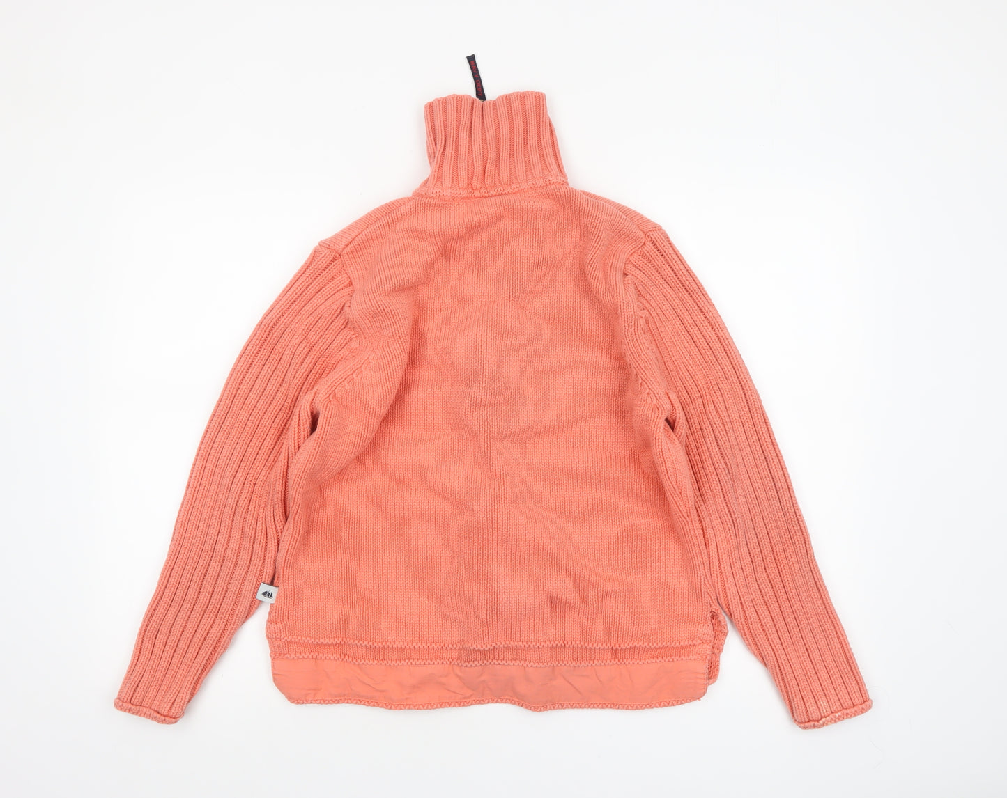 Hublot Women’s Pink 2XL Full Zip Cotton Knit Jumper