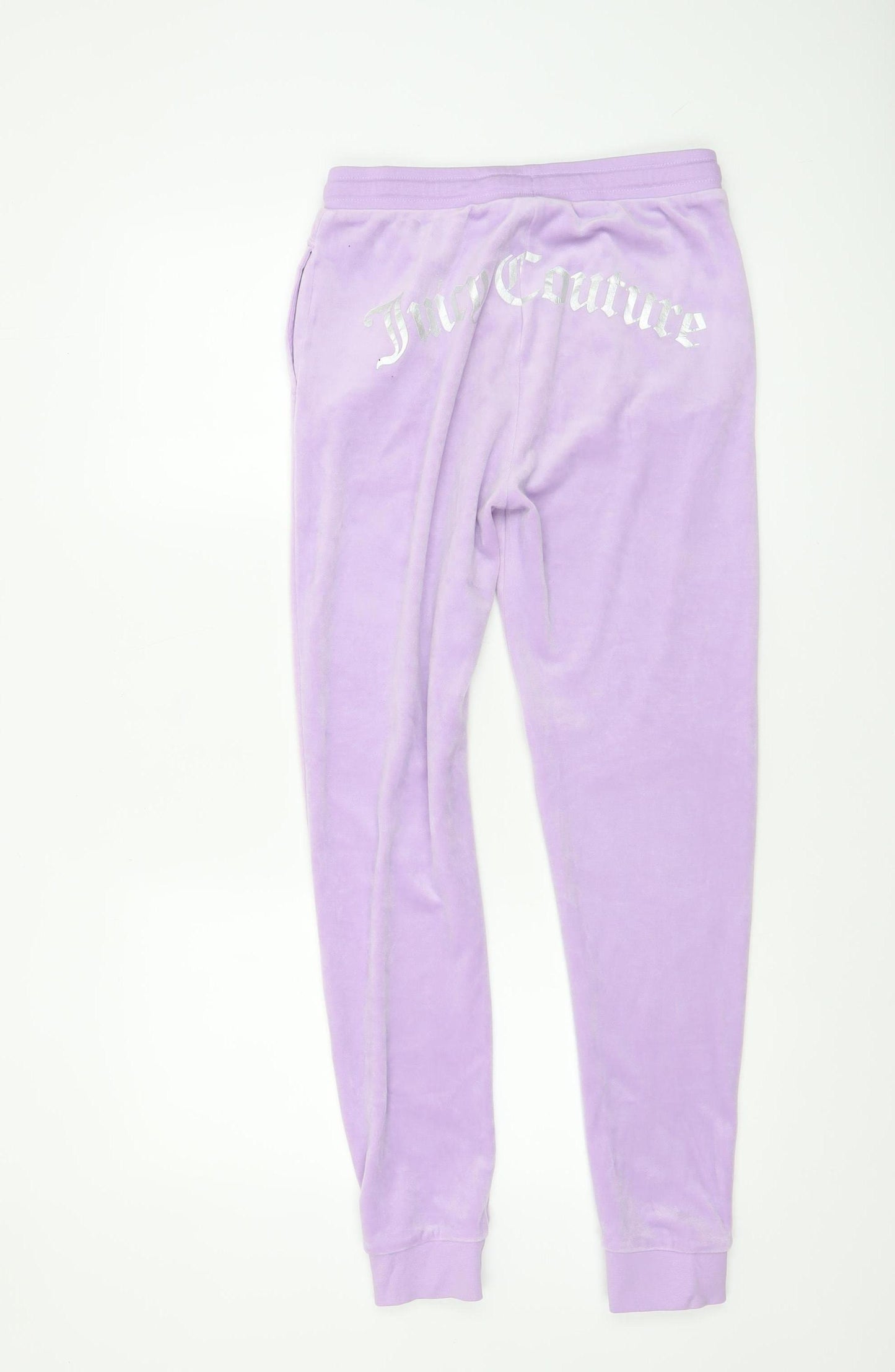 Juicy Couture Girls Purple Velour Jogger Trousers 15-16 Years