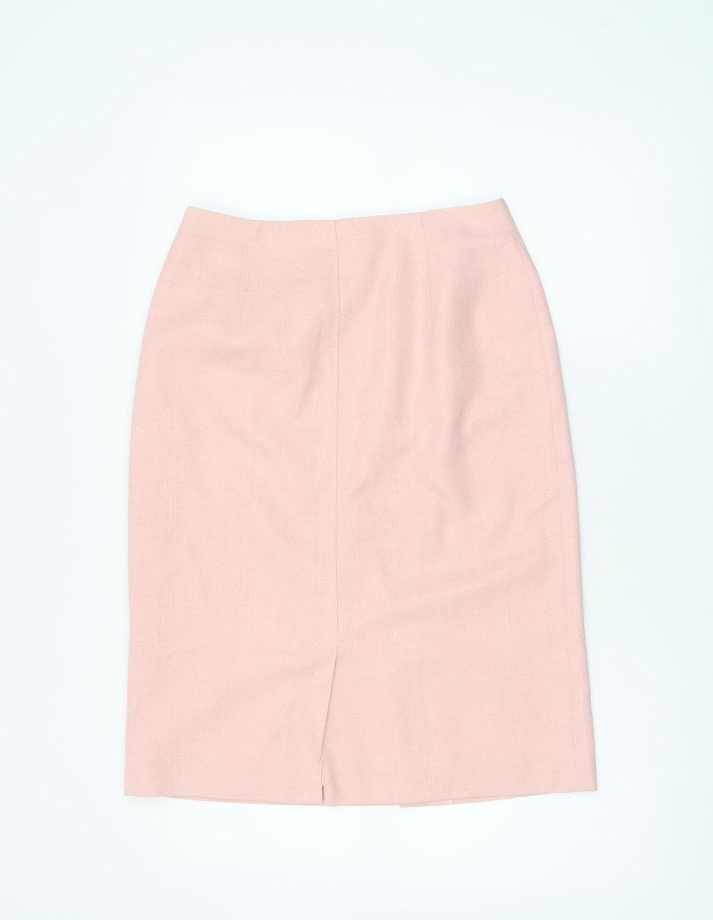 Viyella Women’s Pink Knee Length Pencil Skirt UK 10
