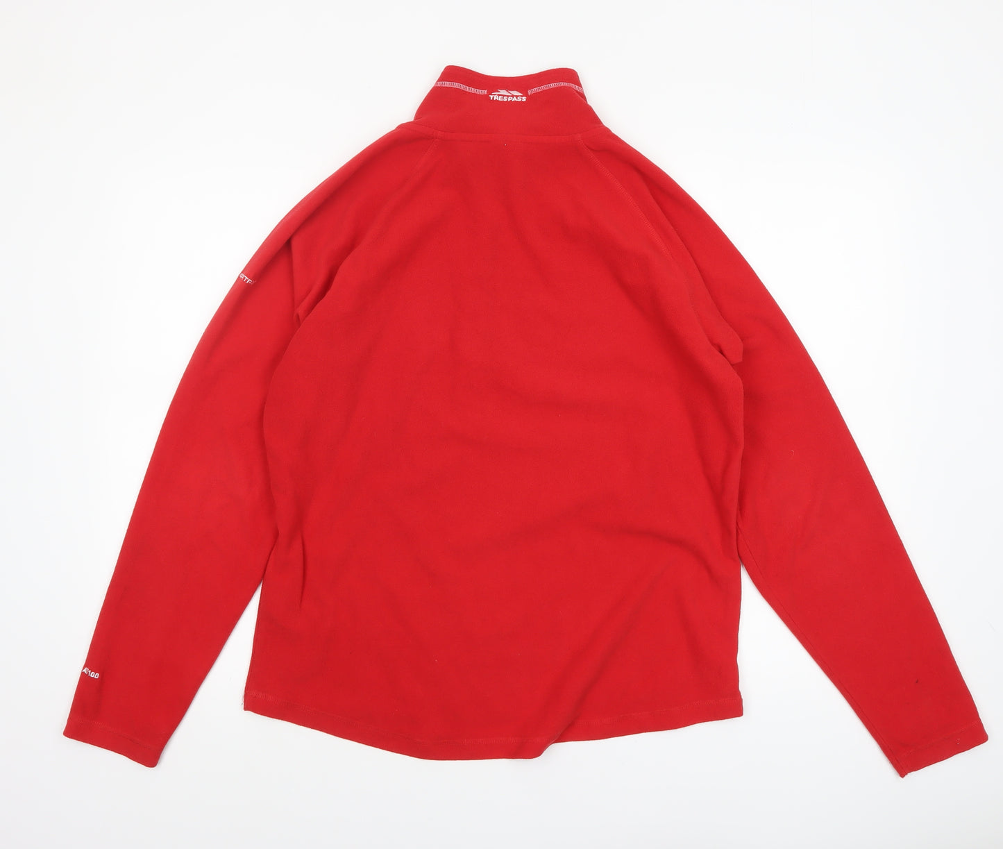Trespass Women's Red XL 1/2 Zip Fleece Sweatshirt Outdoor Pullover