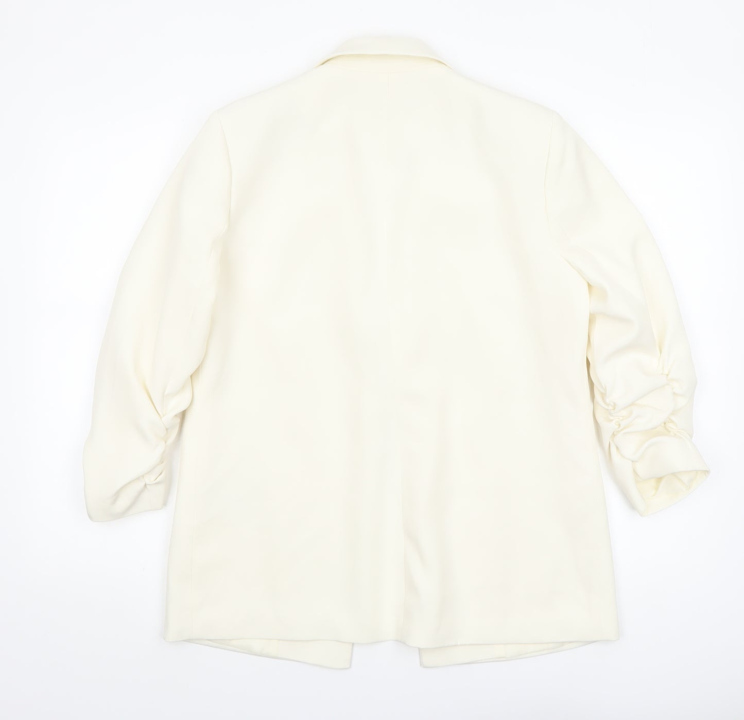 Principles Women's Ivory Size 10 Notch Lapel Tailored Blazer Jacket