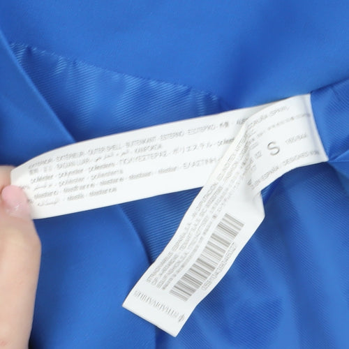 Stradivarius Women's Blue Double-Breasted Blazer Size 8