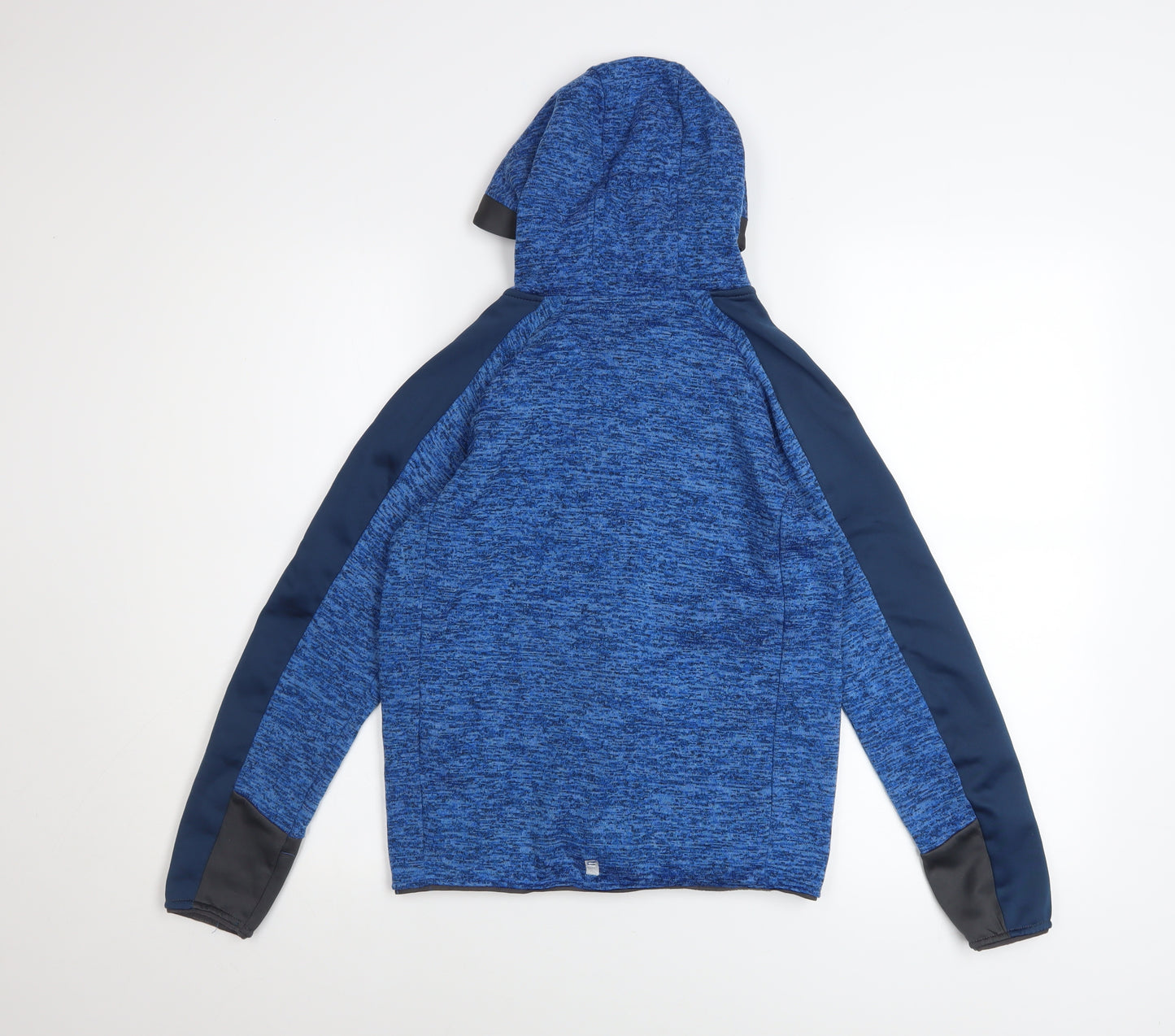 Regatta Boys Blue Full Zip Hooded Fleece Activewear Jacket 13 Years
