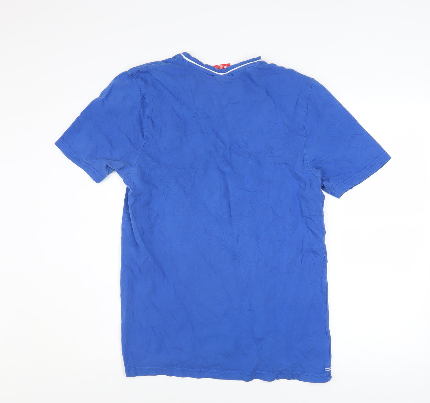 Slazenger Men's Blue V-Neck Short Sleeve T-Shirt Size S