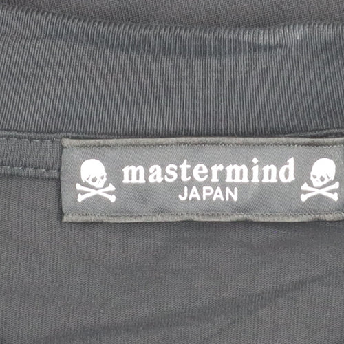 Mastermind Japan Men's Black Cotton Skull Graphic T-Shirt Size S