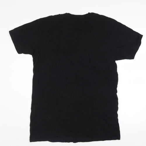 FB Sister La Casa De Papel Black Graphic Print Men's L T-Shirt