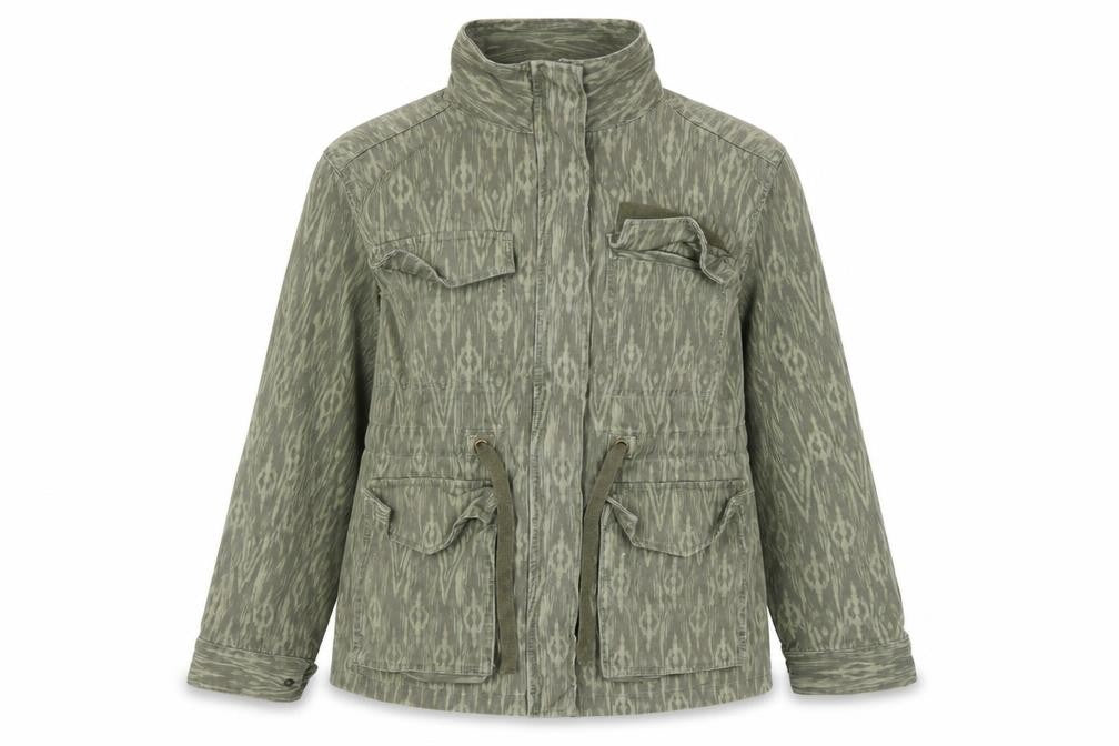 Marks and Spencer Women’s Khaki Green Military Jacket Size 10