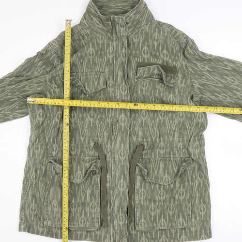 Marks and Spencer Women’s Khaki Green Military Jacket Size 10