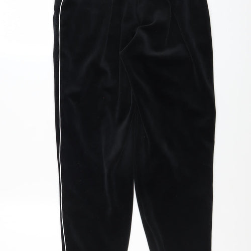 Nike Men’s Black Velour Jogger Trousers XS Athletic Fit