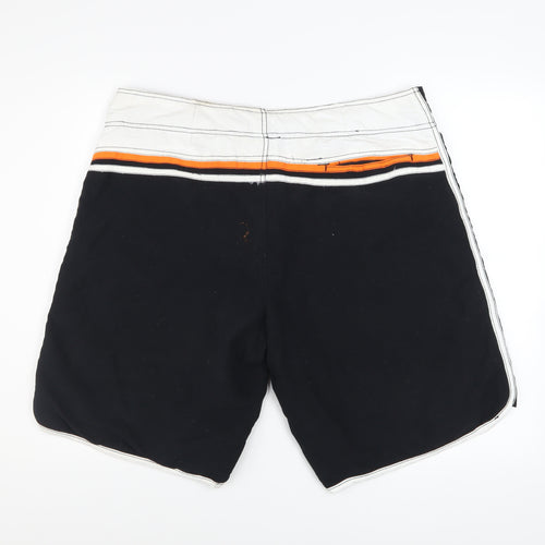 Reef Code Men's Black Board Shorts XL Surf Swimwear