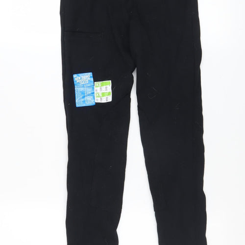Decathlon Women’s Black XS Equestrian Riding Trousers with Pockets