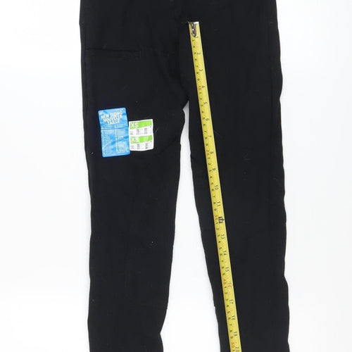 Decathlon Women’s Black XS Equestrian Riding Trousers with Pockets