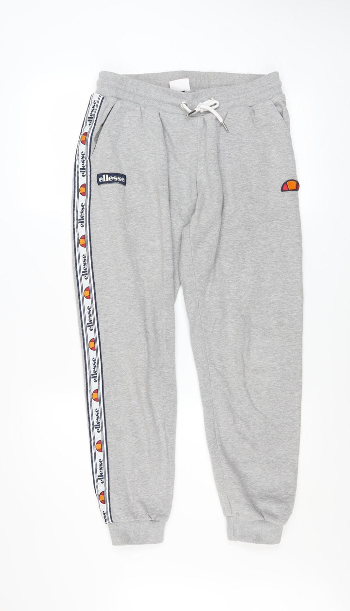 Ellesse Womens Grey Jogger Track Pants Size 10 Cotton Blend