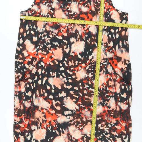 Roman Women’s Multicoloured Animal Print Shift Dress Size 14