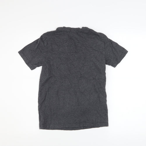 Ralph Lauren Boys Grey Cotton Short Sleeve T-Shirt Size 8 Years