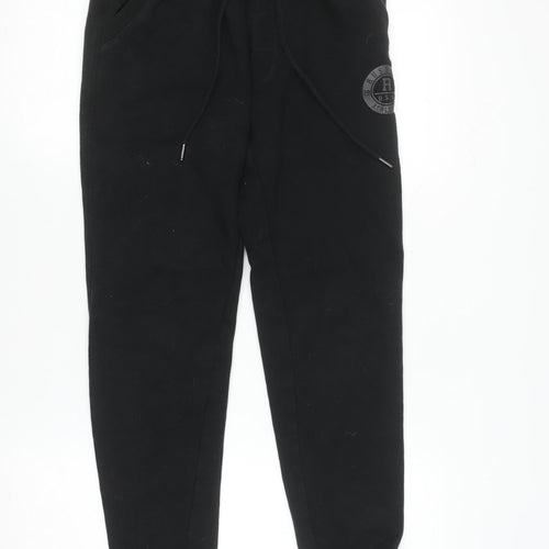 Russell Athletic Men's Black Fleece Sweatpants Joggers S