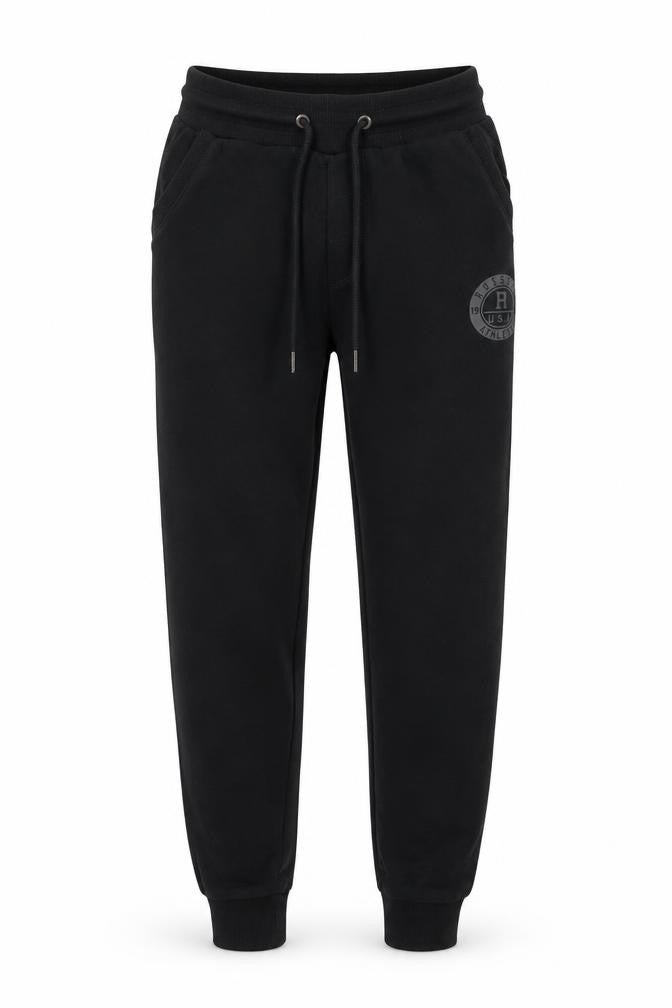 Russell Athletic Men's Black Fleece Sweatpants Joggers S