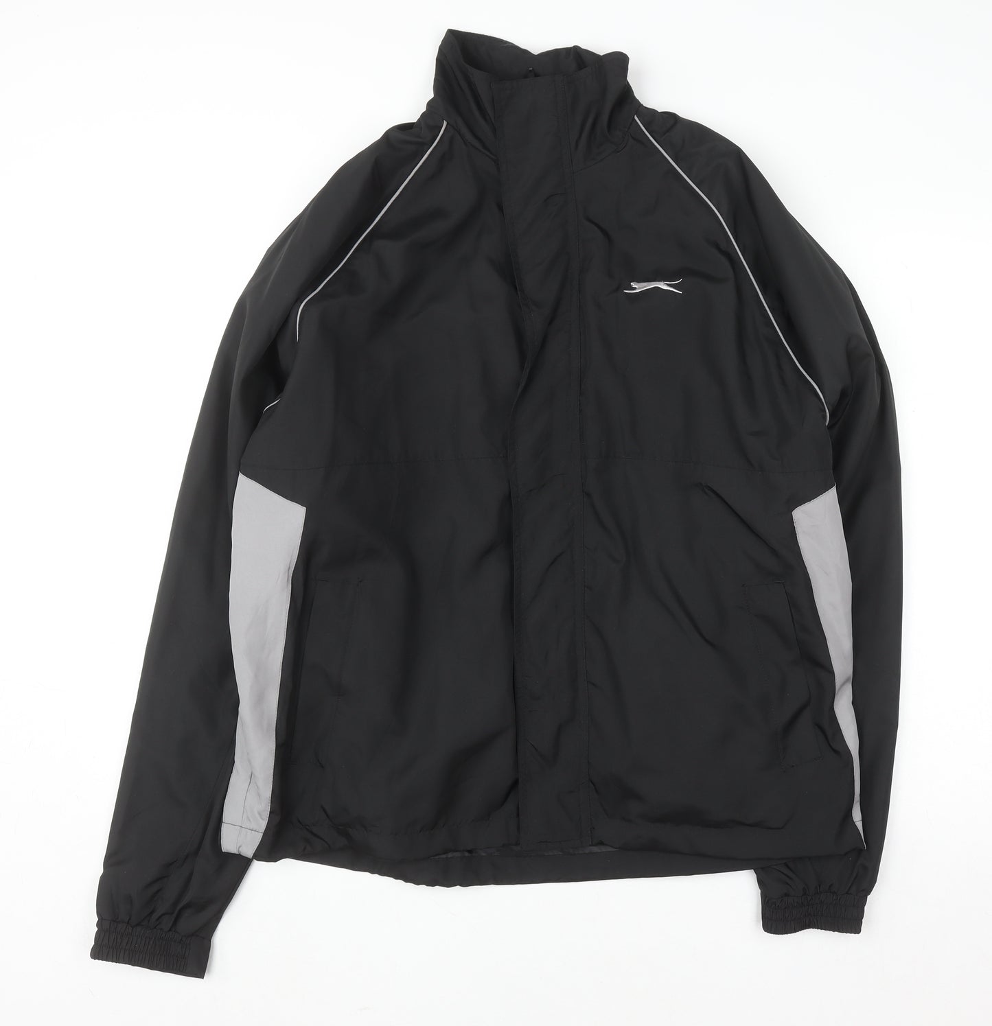 Slazenger Golf Men's Black Windbreaker Jacket M Lightweight Waterproof