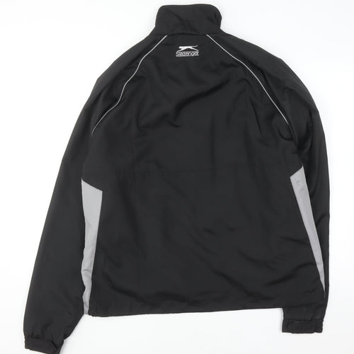 Slazenger Golf Men's Black Windbreaker Jacket M Lightweight Waterproof