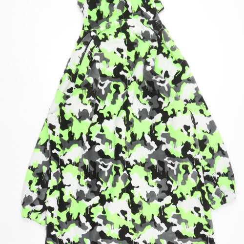Next Boys Multicoloured Camouflage Fleece Hooded Nightshirt 14-16 Years