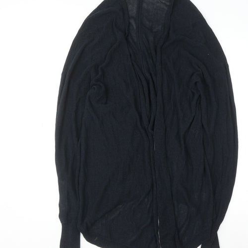 Adrianna Papell Women’s Black Knit Open Front Cardigan XL