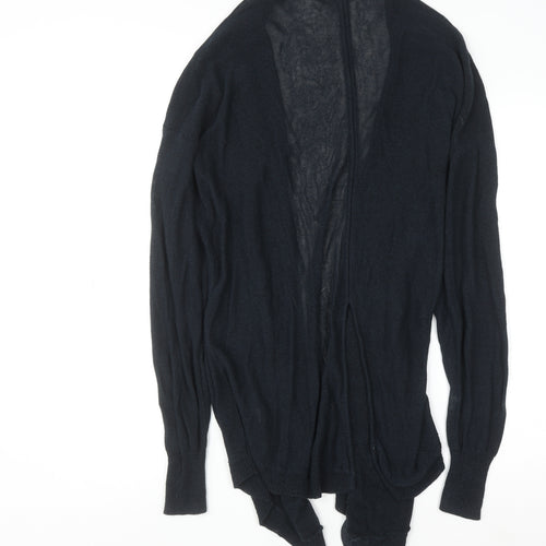 Adrianna Papell Women’s Black Knit Open Front Cardigan XL
