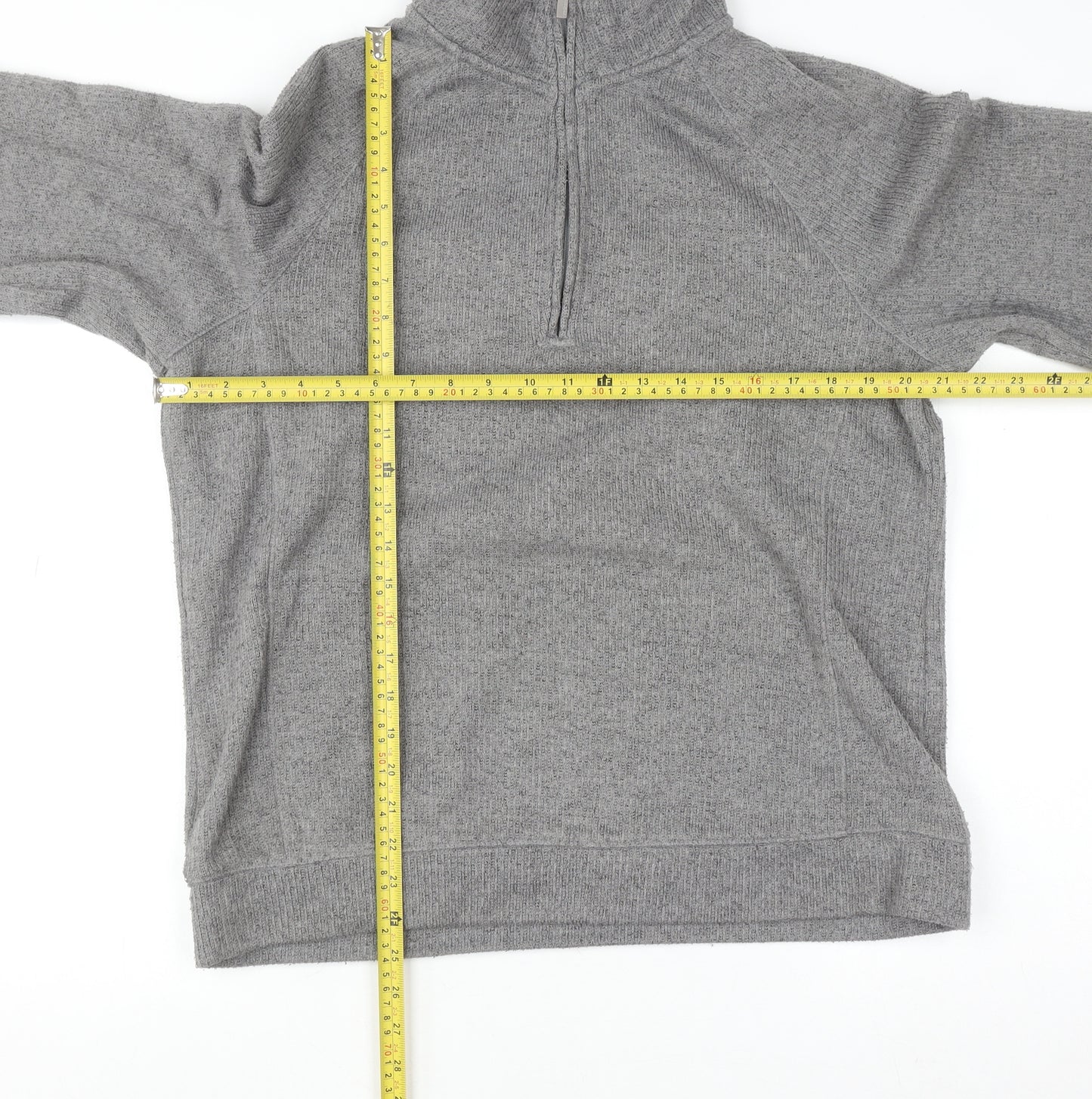 Craghoppers Men's Grey M 1/4 Zip Fleece Pullover Jumper