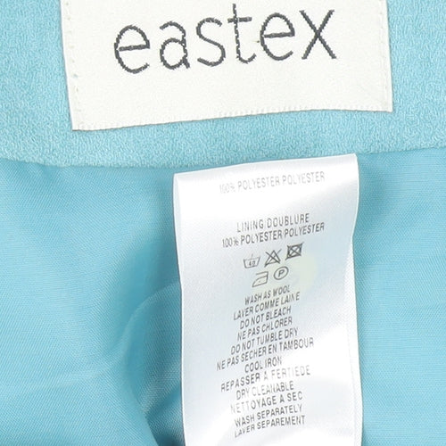 Eastex Women's Blue Polyester Blazer Jacket Size 14