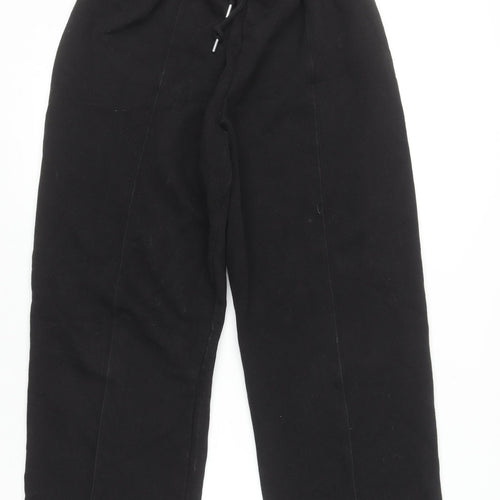 Rising Womens Black M/L Jogger Tracksuit Bottoms Cotton Blend