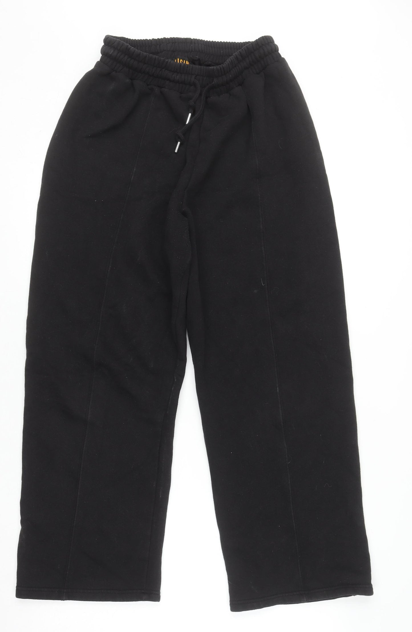 Rising Womens Black M/L Jogger Tracksuit Bottoms Cotton Blend