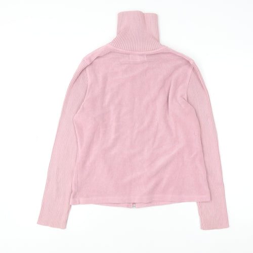 Marks and Spencer Per Una Women's Pink Full Zip Fleece Jacket M