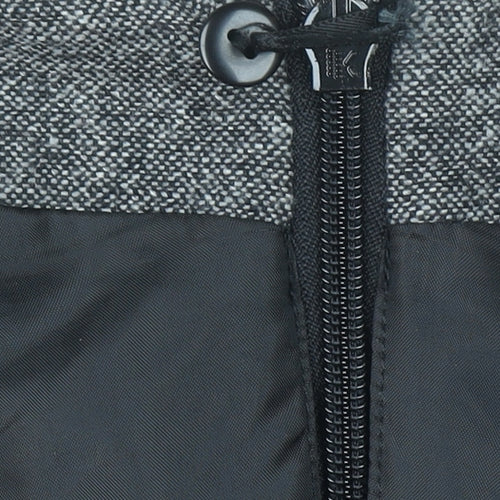 Next Women Grey Wool Tweed Pencil Skirt Size 10 Knee Length Workwear