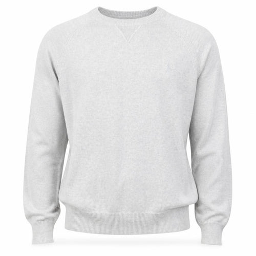 Jack Wills Men’s Grey Cotton Wool Crew Neck Jumper L Classic Fit