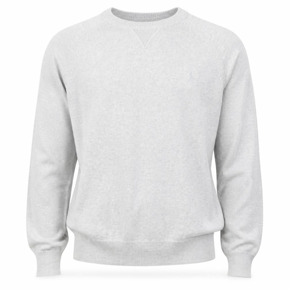 Jack Wills Men’s Grey Cotton Wool Crew Neck Jumper L Classic Fit