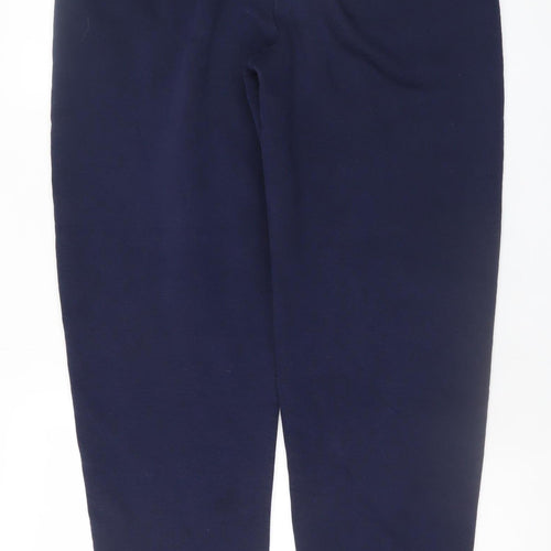 FILA Men’s Blue Jogger Trousers M Elastic Waist Fleece Comfort