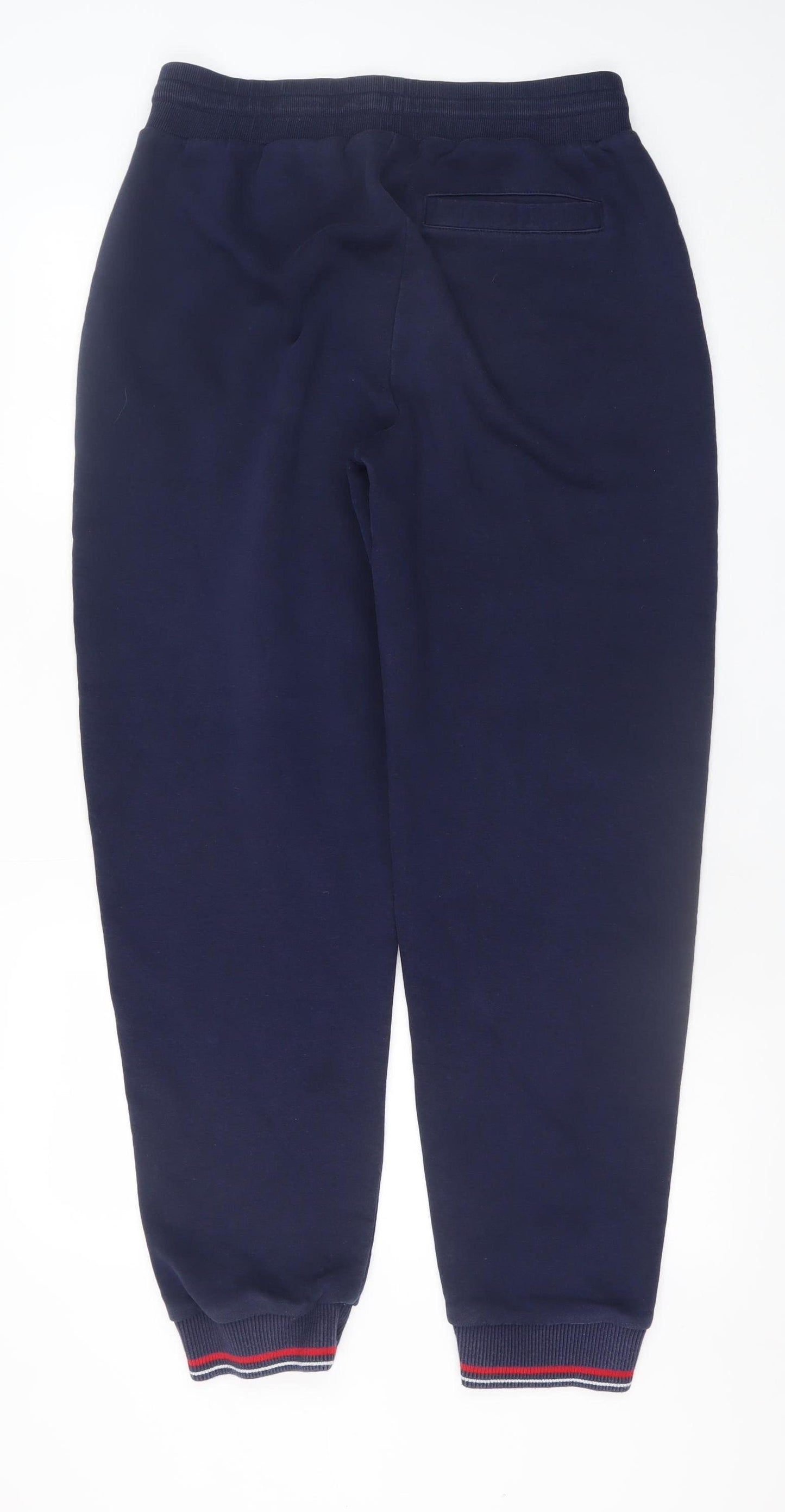 FILA Men’s Blue Jogger Trousers M Elastic Waist Fleece Comfort