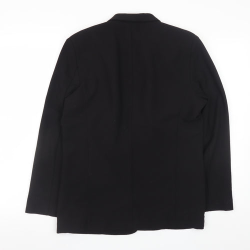 ASOS Women’s Black Size 14 Slim Fit Mid-Length Blazer Jacket