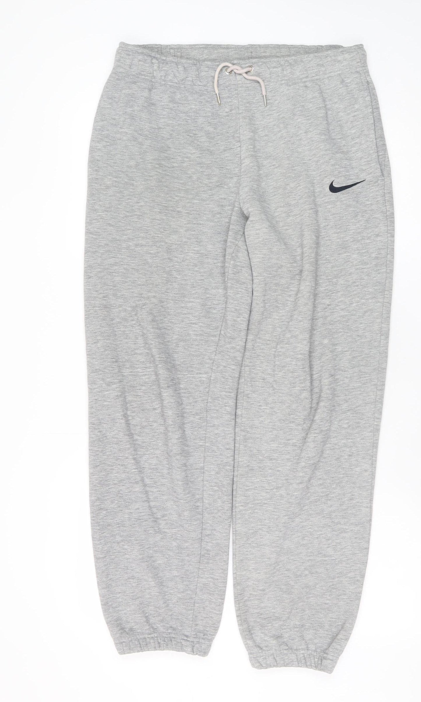 Nike Men's Grey Small Joggers Sweatpants with Elastic Waist
