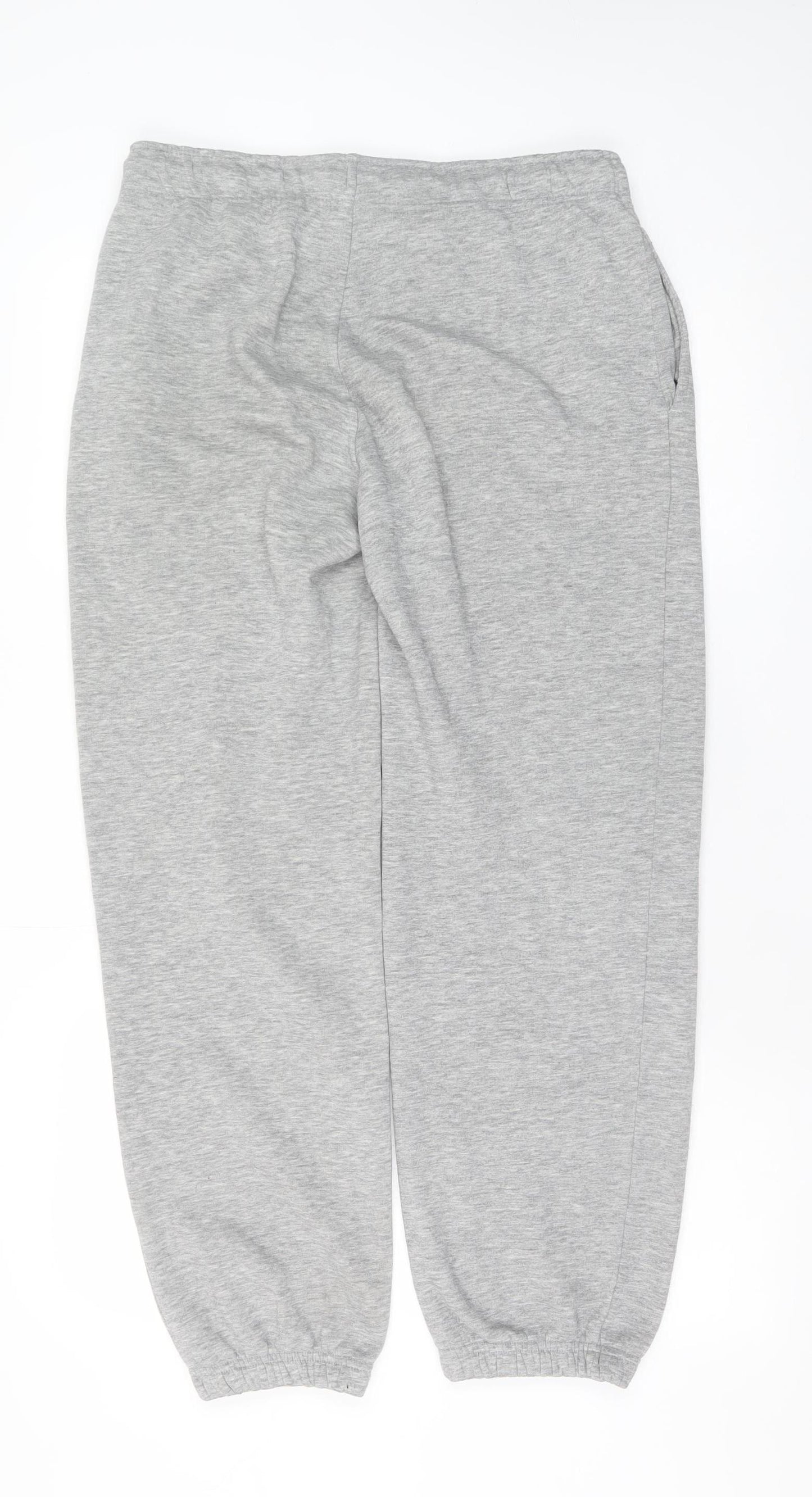 Nike Men's Grey Small Joggers Sweatpants with Elastic Waist