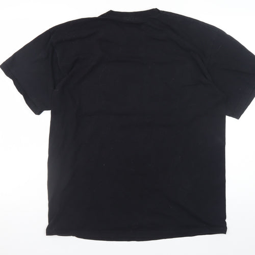 Fruit of the Loom Men’s Black L Retro Stingray Troy Tempest T-Shirt