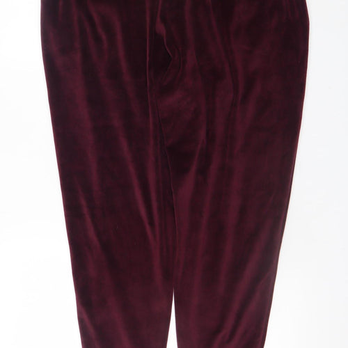 Marks and Spencer Women’s Purple Velvet Lounge Pants Size 18 Regular