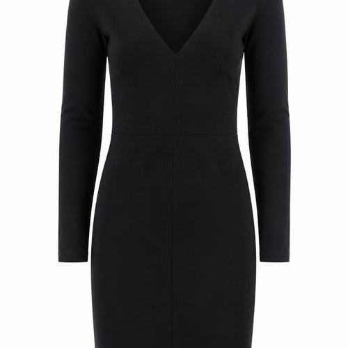 Topshop Petite Women’s Black Bodycon Dress Viscose Blend UK 6