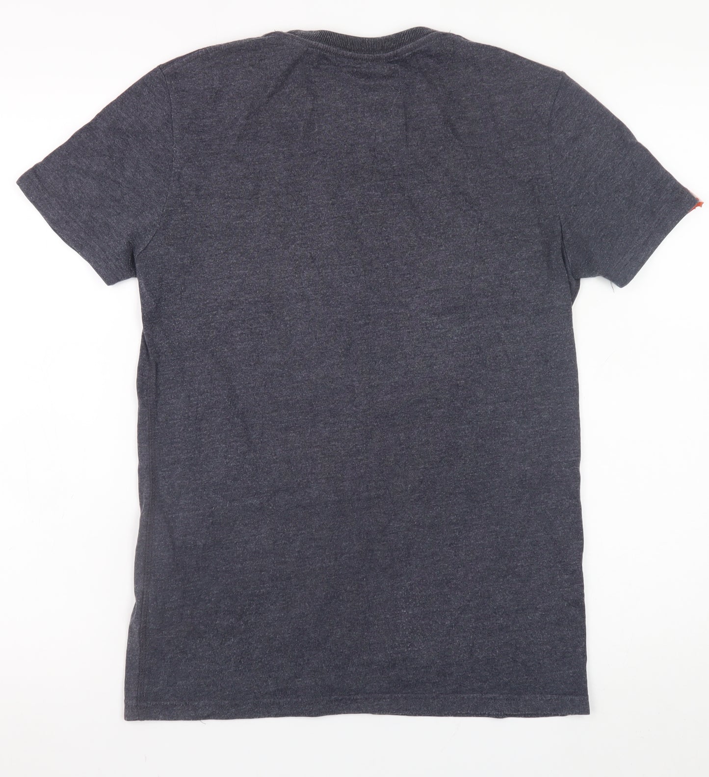 Superdry Men's Blue Graphic Print Crew Neck Short Sleeve T-Shirt S