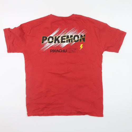 Marks and Spencer Boys Red Pokémon Pikachu T-Shirt 13-14 Years